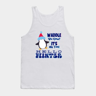 Waddle Into Winter Tank Top